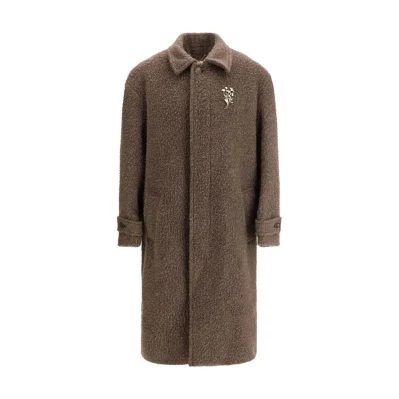 Brown Viscose Coat