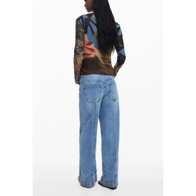 Black Polyester Women T-Shirt