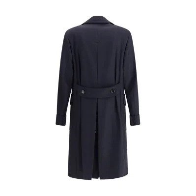 Blue Wool Coat