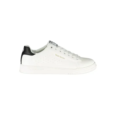 Bianco Polyurethane Men Sneaker