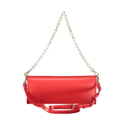 Rosso Polyurethane Women Shoulder Bag
