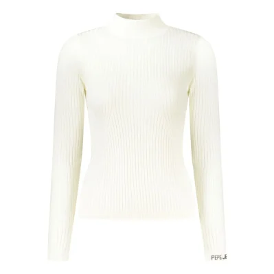 White Cotton Women Sweater