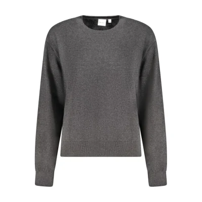 Black Cotton Women Sweater
