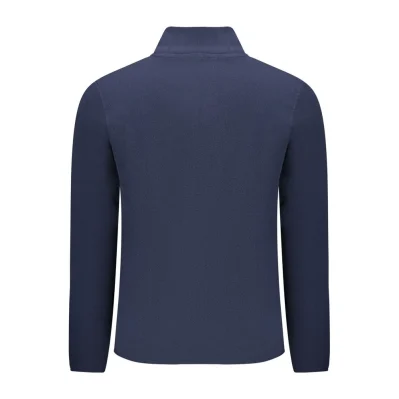 Blue Polyester Men Sweater