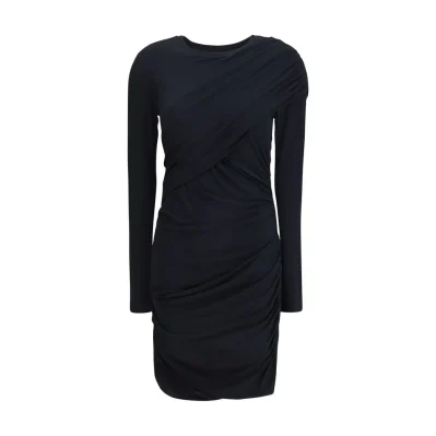 Black Modal Casual Dress