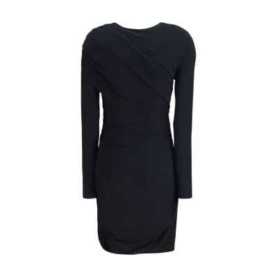 Black Modal Casual Dress