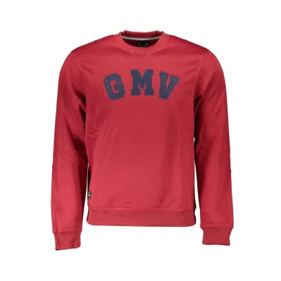 Rosso Polyester Men Sweatshirt