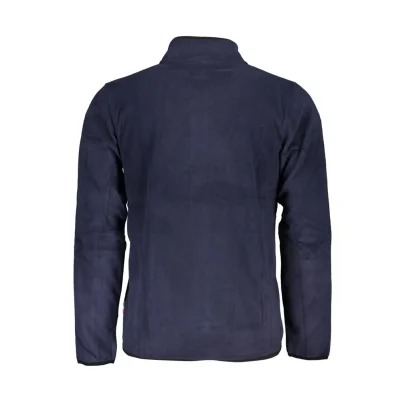 Blue Polyester Men's Sweatshirt
