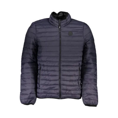 Blu Poliammide Men's Jacket