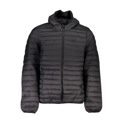 Black Polyamide Men's Jacket