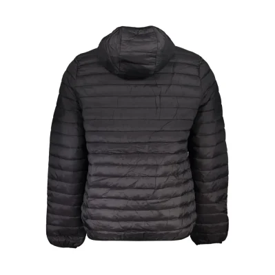 Black Polyamide Men's Jacket