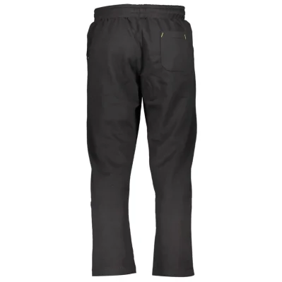 Black Cotton Men's Sweatpant