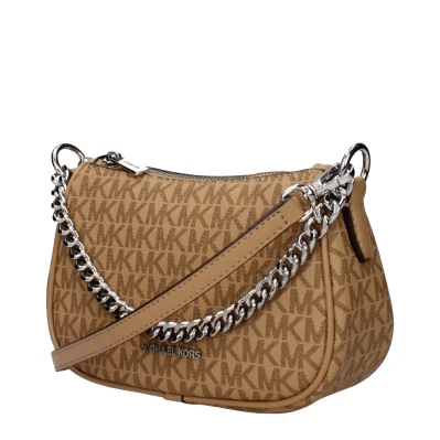 Brown Fabric Handbag