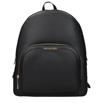 Black Leather Backpack
