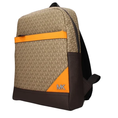 Brown Fabric Backpack
