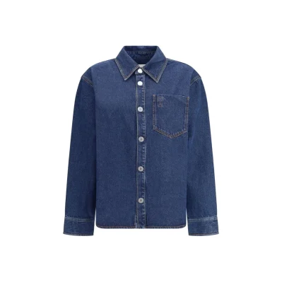 Blue Cotton Denim Jacket