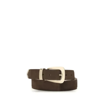Brown Calf Leather Bos Taurus Regular Belt