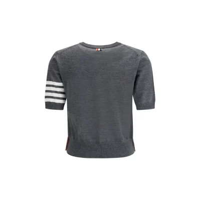 Gray Fleece Wool T-Shirt