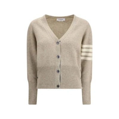 Bicolor Wool Cardigan