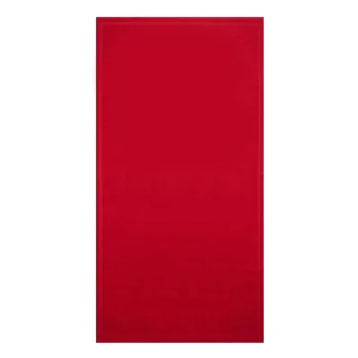 Red Cotton Men's Beach Towel