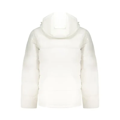 White Nylon Men's Jacket