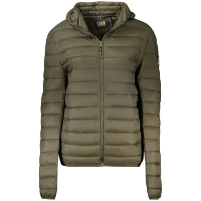 Verde Polyester Men Jacket