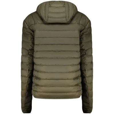 Verde Polyester Men Jacket