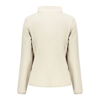 Beige Polyester Women's Jacket