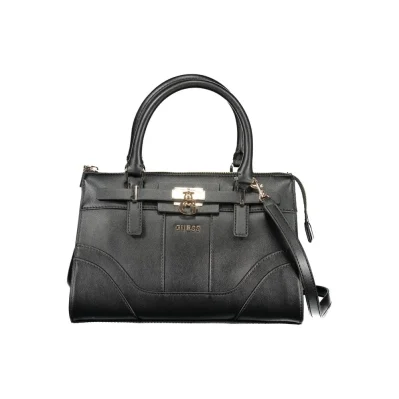 Nero Poliuretano Womens Handbag