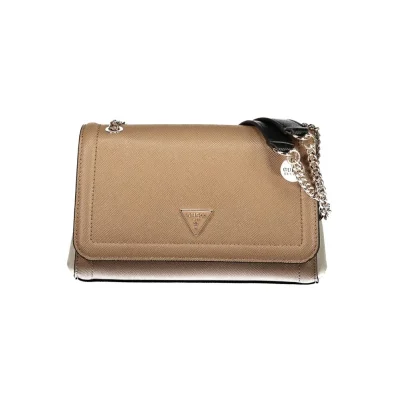 Marrone Polyurethane Women's Handbag