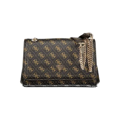 Marrone Poliuretano Women Handbag