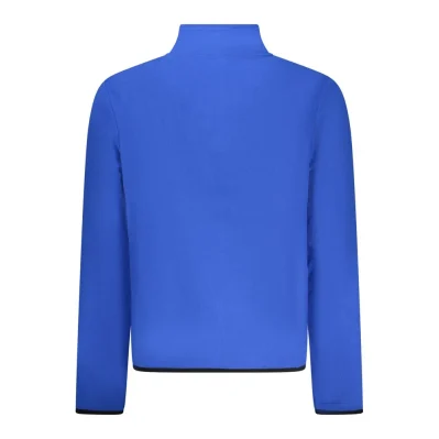 Blue Polyester Men Sweater