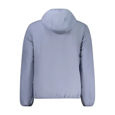 Blu Poliestere Men Jacket