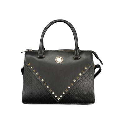 Black PVC Women Handbag