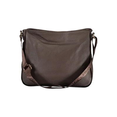 Brown PVC Women Handbag