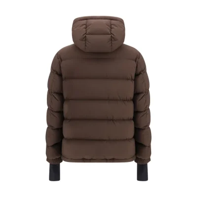 Brown Polyamide Shell Jacket