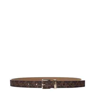 Brown Fabric Regular Belt