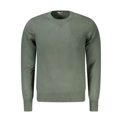 Verde Viscosa Uomo Maglia