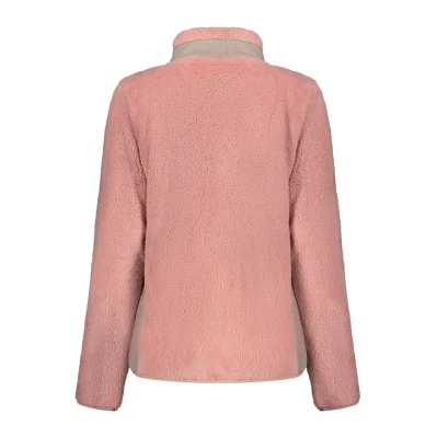 Pink Polyester Women Sweater