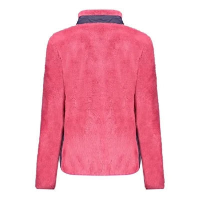 Pink Polyester Women Sweater