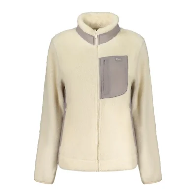 White Polyester Women Sweater