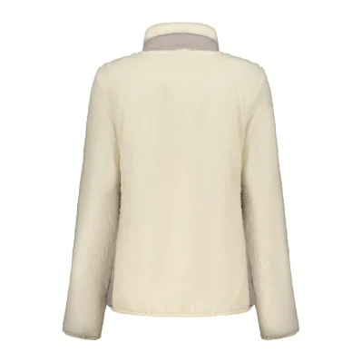 White Polyester Women Sweater