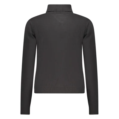 Black Cotton Women Sweater