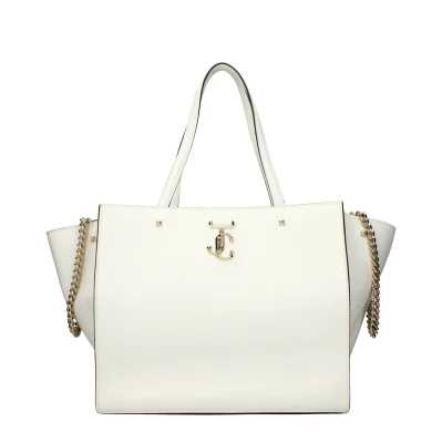 White Leather Shoulder Bag