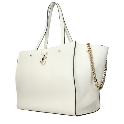 White Leather Shoulder Bag