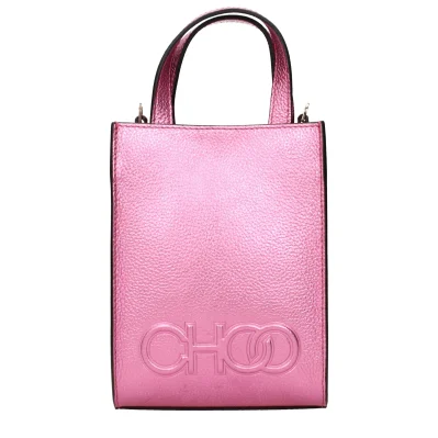 Pink Leather Handbag