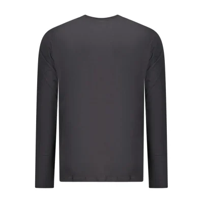 Black Cotton Men T-Shirt