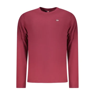 Red Cotton Men T-Shirt