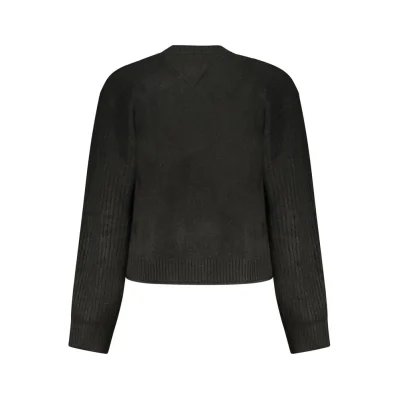 Black Wool Women Sweater