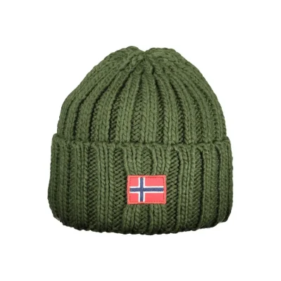Green Marabou Men Cap